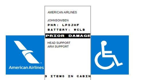 AMERICAN LAUNCHES TAGS FOR MOBILITY DEVICES