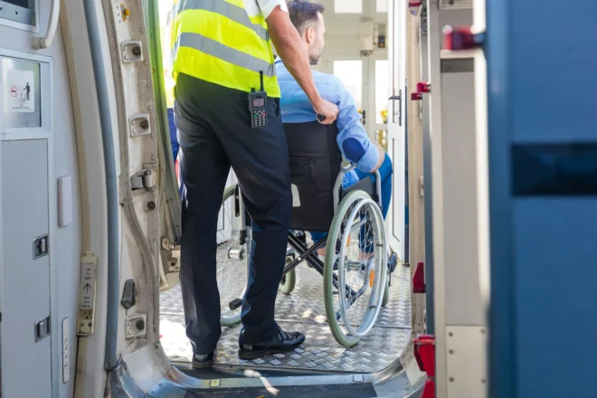 American Airlines launches new tag system to handle wheelchairs better.