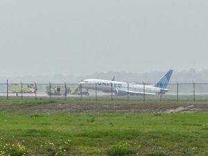 United Plane Collapses After Landing at Houston Airport