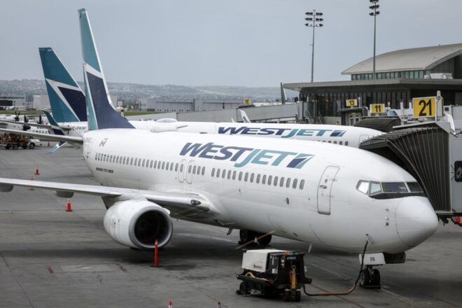 Fire as one plane crashes into another at Toronto Pearson airport