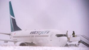 Passengers removed from WestJet aircraft after it skids off Halifax runway