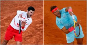 "Novak Djokovic Throws Down the Gauntlet: Challenges Rafael Nadal for an Epic Showdown!"