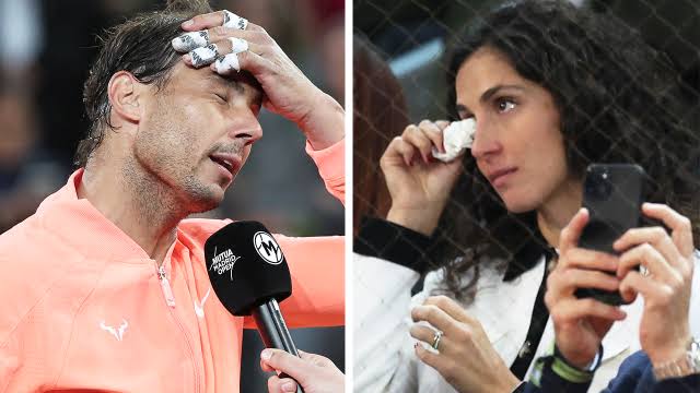 Rafael Nadal was heartbroken after receiving news from her wife