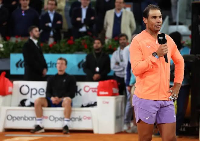 "The End of an Era: Rafael Nadal Delivers an Emotional Farewell to His Fans"