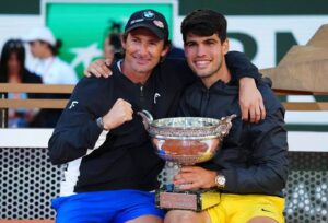 Tension in Team Alcaraz? Carlos Alcaraz and coach Juan Carlos Ferrero have a heated exchange during practice