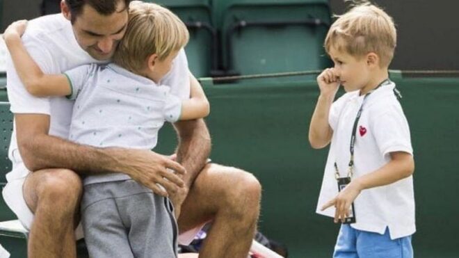 "Roger Federer’s Son Lenny Wins First Junior Tennis Tournament at Age 8"