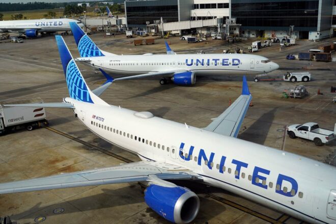 A man assaulted another passenger on a United Airlines flight on Monday in an attack that appeared to have been random, officials said.A man lost his dear